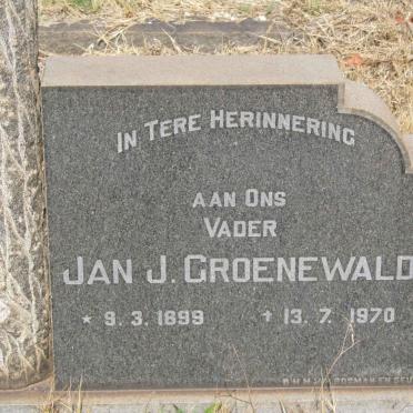 GROENEWALD Jan J. 1899-1970