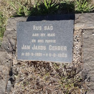 GERBER Jan Jakob 1891-1965