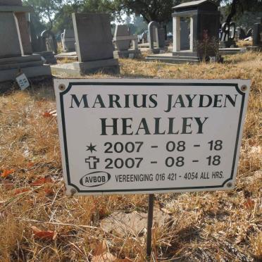 HEALLEY Marius Jayden 2007-2007