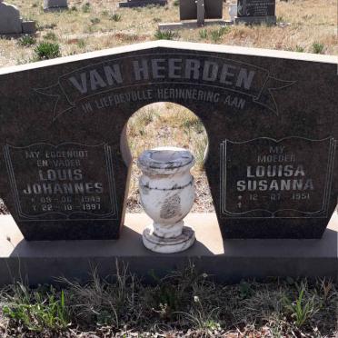 HEERDEN Louis Johannes, van 1949-1997 &amp; Louisa Susanna 1951-