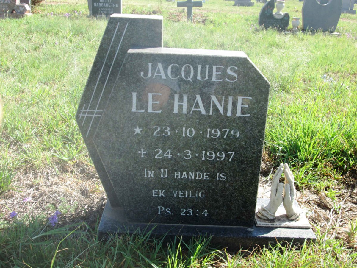 HANIE Jacques, le 1979-1997