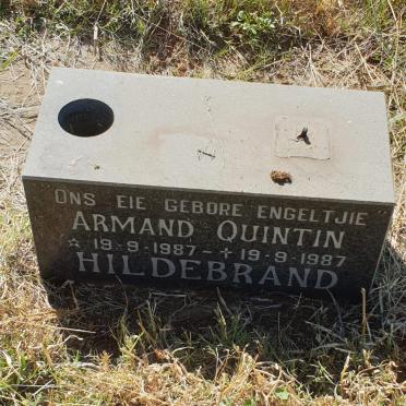 HILDEBRAND Armand Quintin 1987-1987