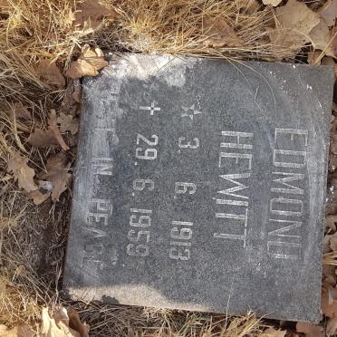 HEWITT Edmond 1913-1959