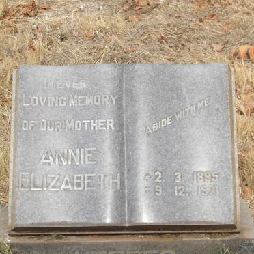 HEPPES Annie Elizabeth 1895-1971