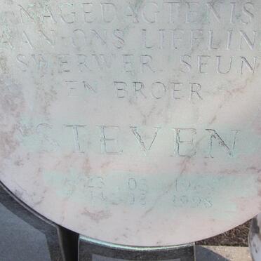 HOWES Steven 1968-1998