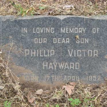 HAYWARD Phillip Victor 1952-