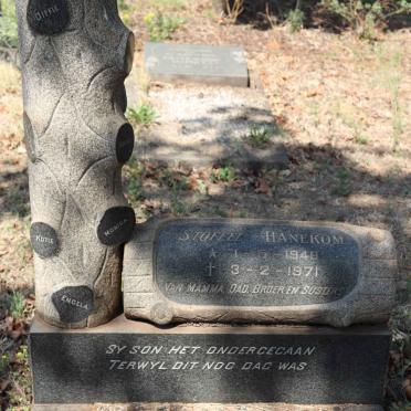 HANEKOM Stoffel 1948-1971