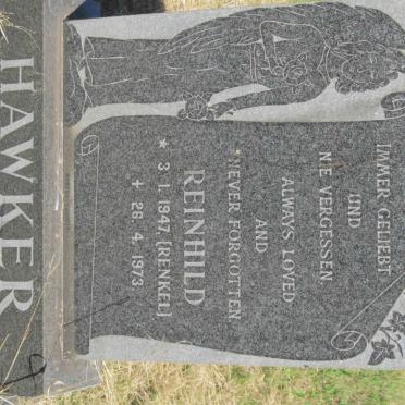HAWKER Reinhild nee RENKEL 1947-1973