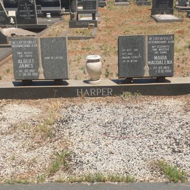 HARPER Albert James 1912-1991 &amp; Maria Magdalena 1926-1982