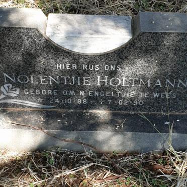 HOLTMANN Nolentjie 1988-1990
