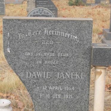 JANEKE Dawie 1954-1971
