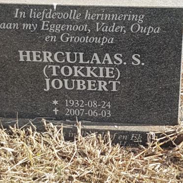 JOUBERT Herculaas S. 1932-2007