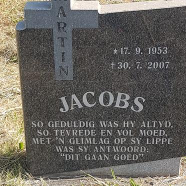 JACOBS Martin 1953-2007