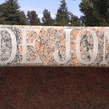 JONG Johanna Adriana, de 1965-2007