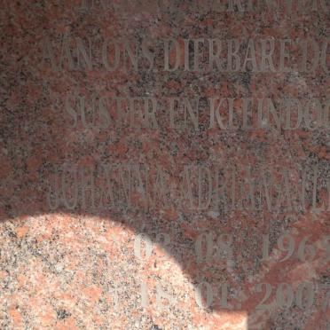 JONG Johanna Adriana, de 1965-2007