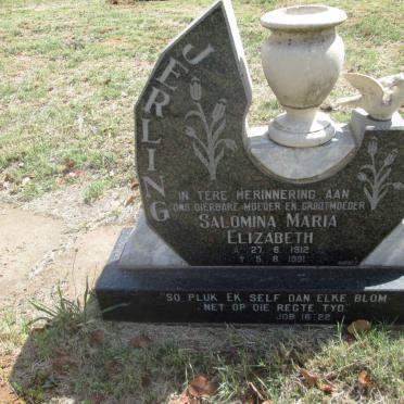 JERLING Salomina Maria Elizabeth 1912-1991