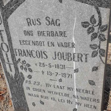 JOUBERT Francois 1931-1971