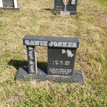 JONKER Gawie 1935-2011