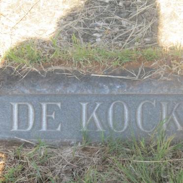 KOCK, de
