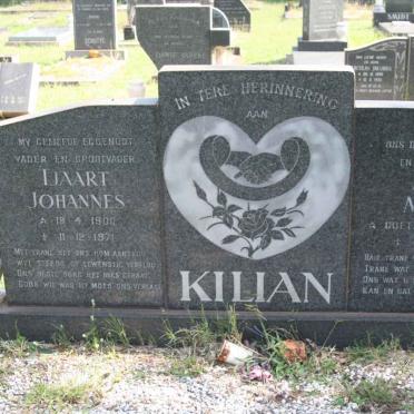 KILIAN Tjaart Johannes 1900-1971 &amp; Anna Maria COETZER 1906-1979