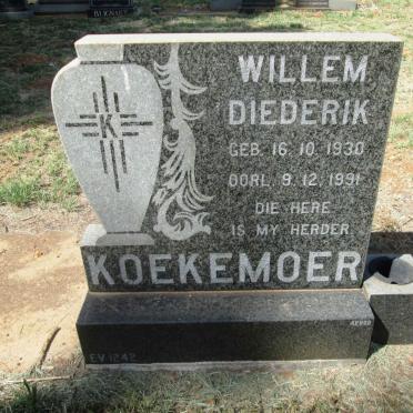 KOEKEMOER Willem Diederik 1930-1991
