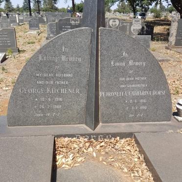 KITCHENER George 1916-1968 :: DORSE Petronella Catharina 1916-1990