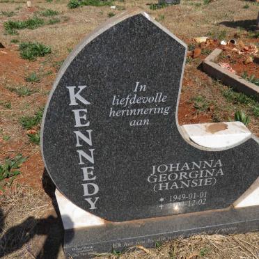 KENNEDY Johanna Georgina 1949-2014