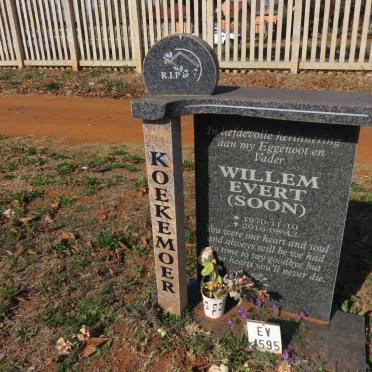 KOEKEMOER Willem Evert 1970-2016