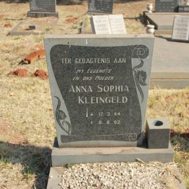 KLEYNGELD Anna Sophia 1944-1982