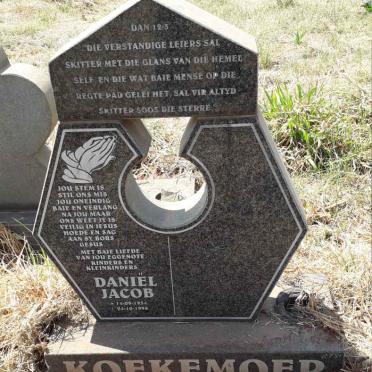 KOEKEMOER Daniël Jacob 1934-1998