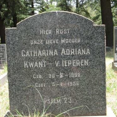 KWANT Catharina Adriana, v. IEPEREN 1892-1956