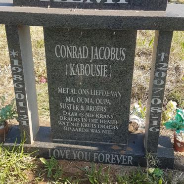 KEMP Conrad Jacobus 1986-2007