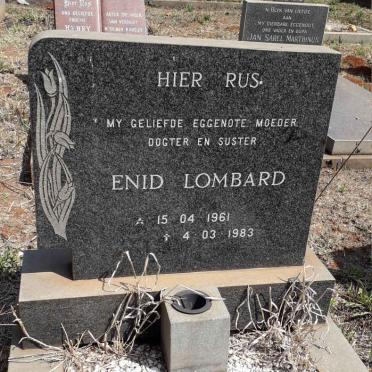 LOMBARD Enid 1961-1983