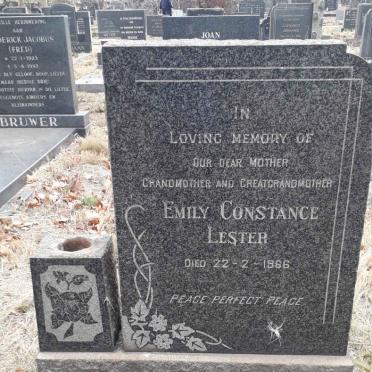 LESTER Emily Constance -1966