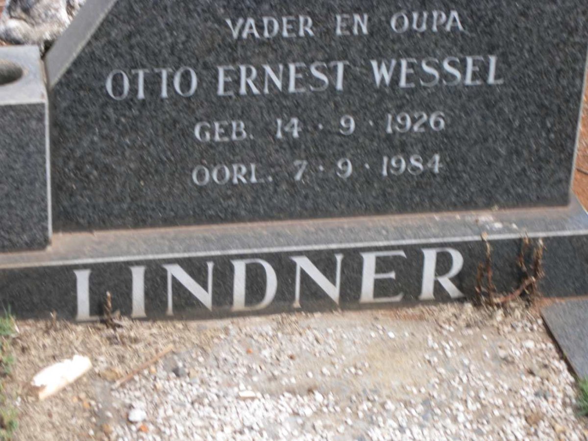 LINDNER Otto Ernest Wessel 1926-1984