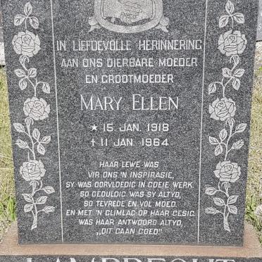 LAMPRECHT Mary Ellen 1918-1964