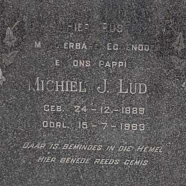 LUD Michiel J. 1889-1963