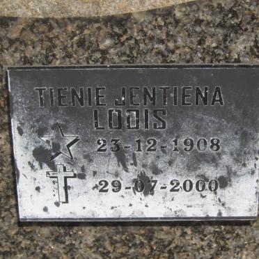 LOOIS Johan 1903-1977 &amp; Tienie Jentiena 1908-2000