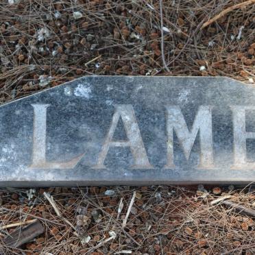 LAMB James 1929-1985 & Agnes 1917-1985
