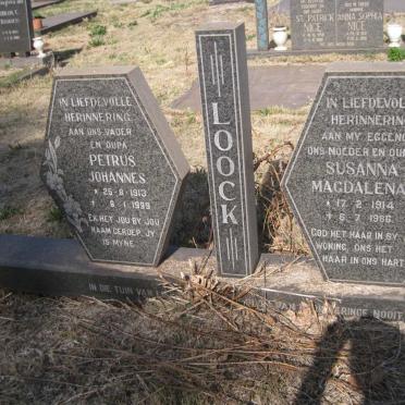 LOOCK Petrus Johannes 1913-1999 & Susanna Magdalena 1914-1986