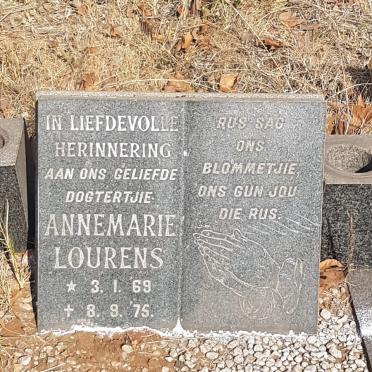 LOURENS Annemarie 1969-1975