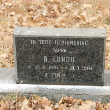 LUNDIE B. 1887-1964