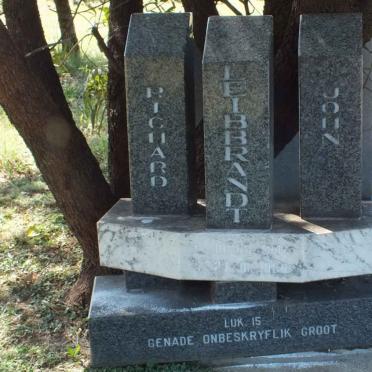 LEIBBRANDT Richard John 1944-1996