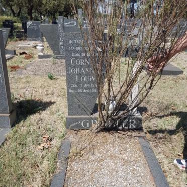 LOUW Cornelia Johanna L. voorheen GROBLER 1912-1990