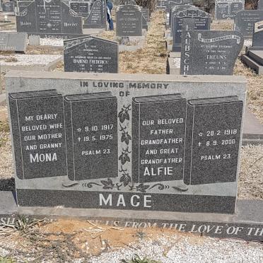 MACE Alfie 1918-2000 &amp; Mona 1917-1975