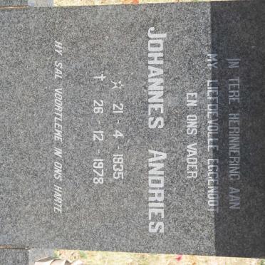 MYBURGH Johannes Andries 1935-1978