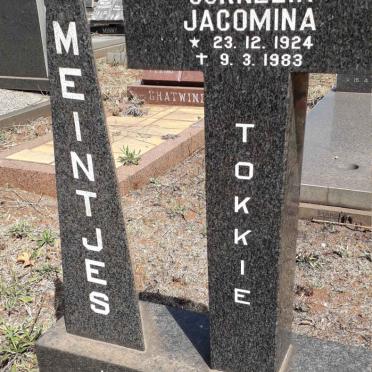 MEINTJES Cornelia Jacomina 1924-1983