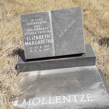 MOLLENTZE Elizabeth Margaretha 1913-1985