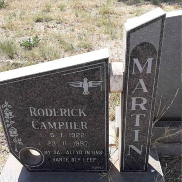 MARTIN Roderick Campher 1922-1997