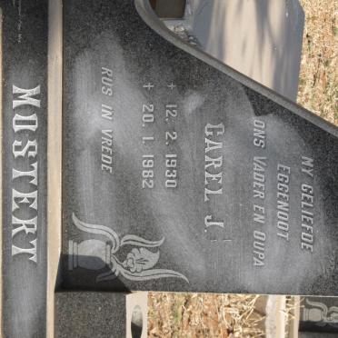 MOSTERT Carel J. 1930-1982